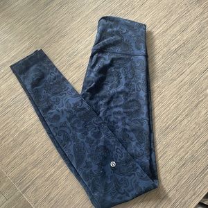 Lululemon extra long 31 inch wonder under tight